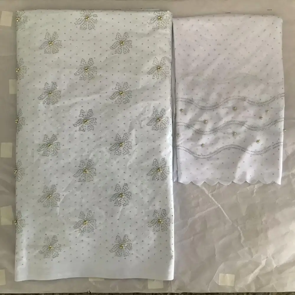 Базен riche ткань с камнями и бисером tissu dentelle bazin brodе нигерийские Свадебные Кружева качество жакар парча 7 ярдов/лот