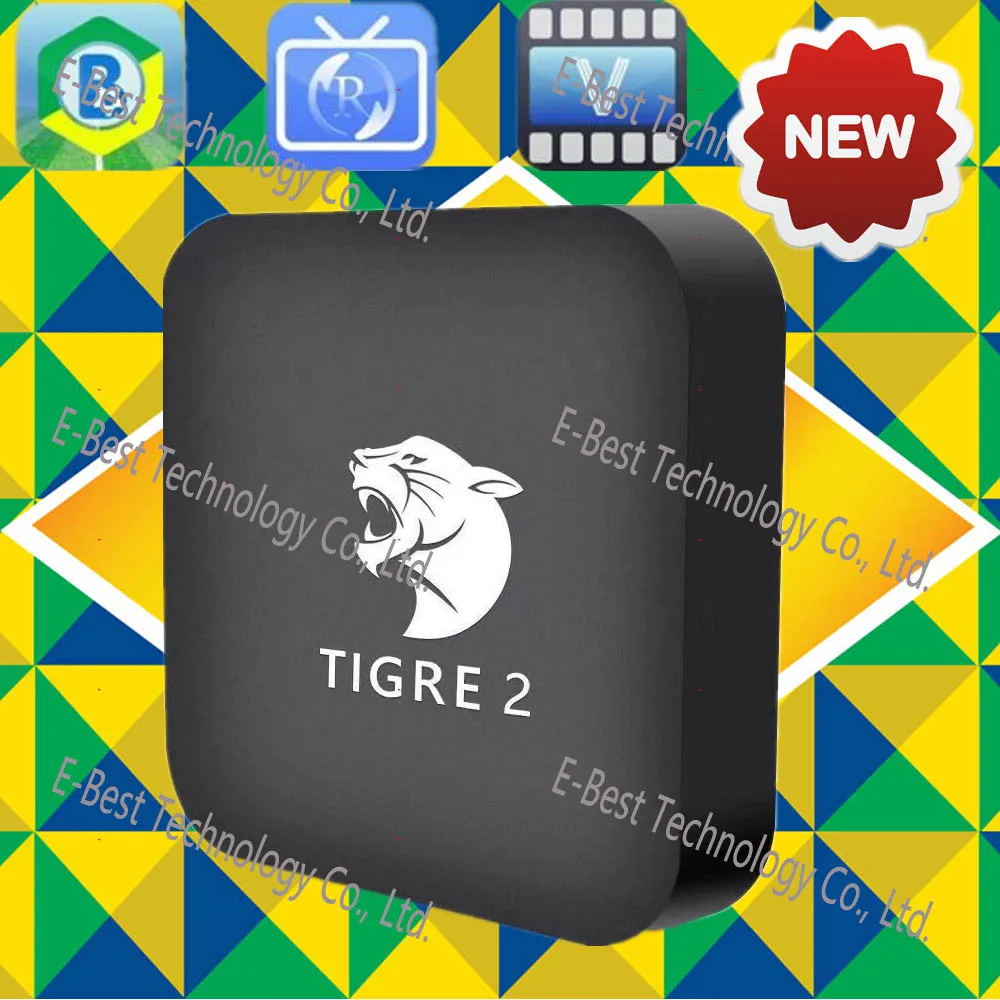 2020 Новый ТВ бокс Tigre2 HTV6 коробка HTV 5 iptv H. tv 6 Бразильский Португальский интернет