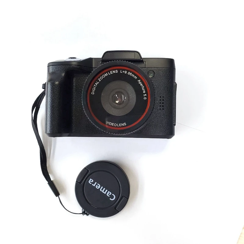 ABHU-16MP 16X Zoom 1080P HD вращающийся экран мини беззеркальная цифровая камера видеокамера DV со встроенным микрофоном