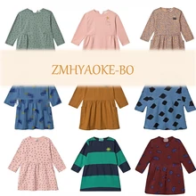 Предпродажа, ZMHYAOKE-BO CH*, Детские платья для девочек, красивые вечерние платья принцессы с принтом животных для девочек, рождественское платье, платья для девочек