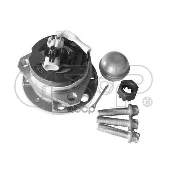 Ступица С Подшипником Opel Astra G/Zafira A 98-05 Пер. Abs(4отверстия) Gsp 9333033k GSP арт. 9333033K