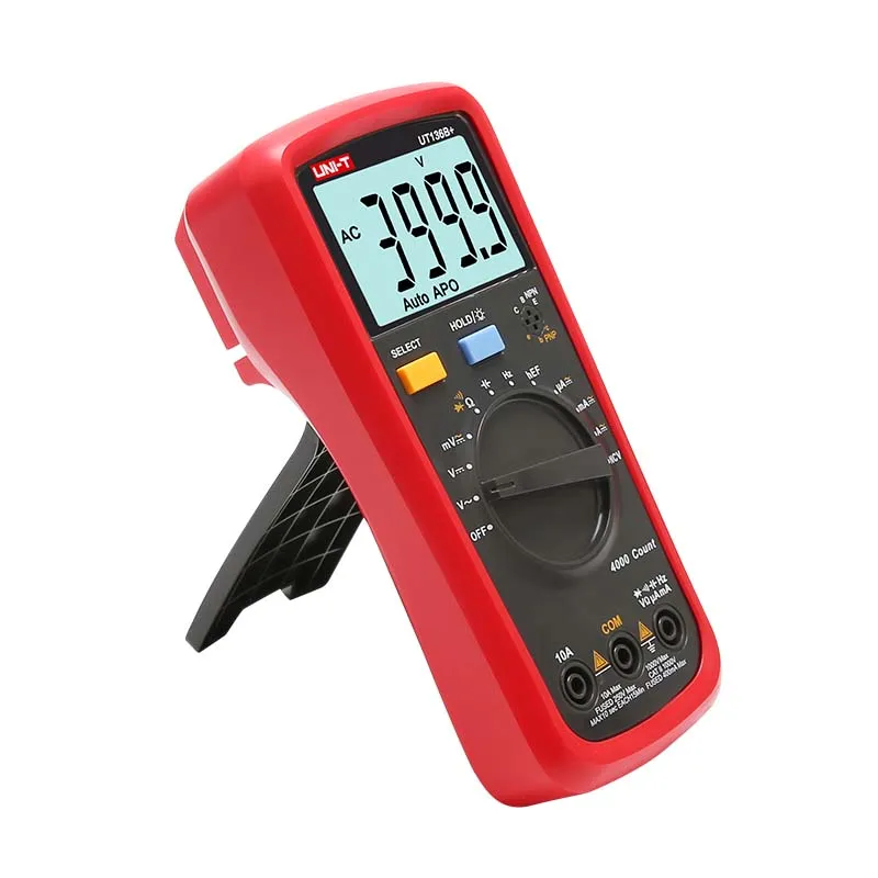 UNI-T UT136B+ Multimeter Digital multimeter tester AC DC Voltmeter Ammeter Ohm capacitance HFE Diode/transistor tester