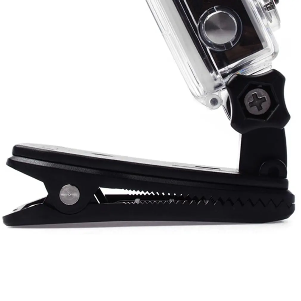 360 Вращающийся рюкзак зажим держатель зажим с винтом Спортивная камера Портативный Камера клип стабилизатор для GoPro Hero 4/3+/3/2/1