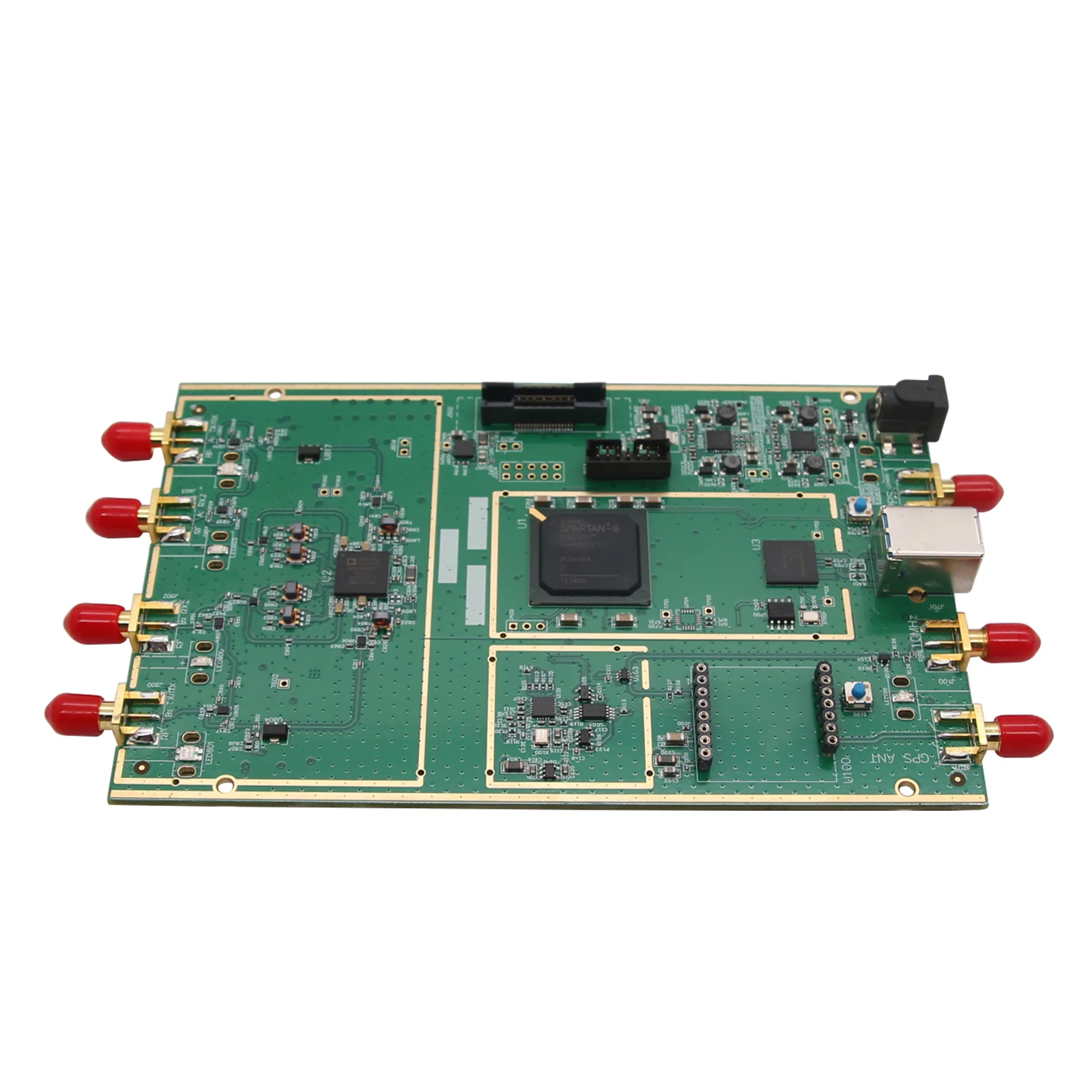 TZT 70 МГц 6 ГГц 10DBM радио с определенным по B210 SDR акриловый корпус USB3.0 совместимый USRP