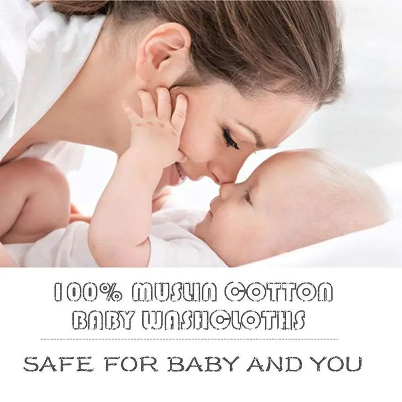  6 layers of washed gauze square towel gauze cotton handkerchief 30x30 small towel washable wipes