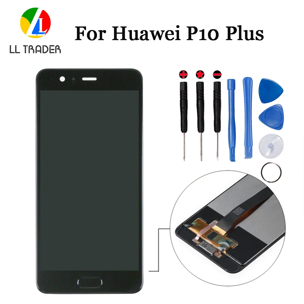 

LL TRADER For Huawei Honor P10 Plus VKY-AL00 LCD Display Screen Assembly Honor P10 Plus LCD Touch Panel Replacement Digitizer