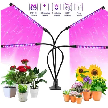 

USB LED Grow Light Full Spectrum 40W 80 Fitolampy For Greenhouse Vegetable Seedling Plant Lighting IR UV Growing Phyto Lamp#F