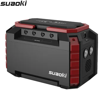 

Suaoki S270 150WH Portable Power Source QC3.0 Power Station with AC/DC/USB Outputs for Tablets laptops Phone Emergency Instock