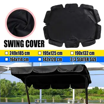 

2/3 Cover Seater Person Outdoor Garden Swing Cover Canopy Shade Cloth Waterproof Sun Shelter Sunshade Cloth