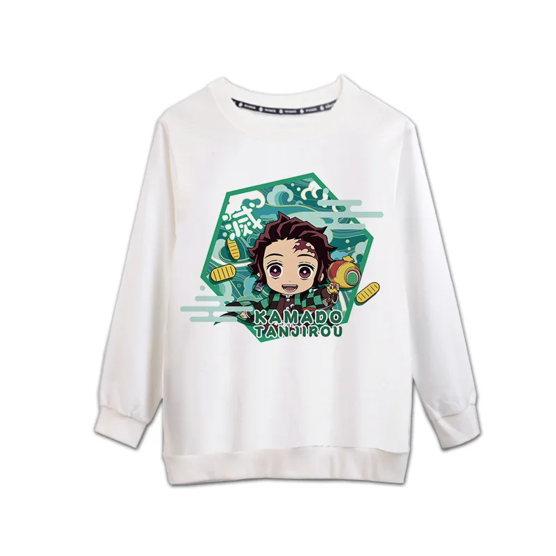 Kamado Tanjirou Demon Slayer: Kimetsu no Yaiba Tanjirou Nezuko Tomioka Giyuu; повседневные толстовки; толстовка; осенне-зимние пуловеры, пальто, топы - Цвет: Kamado Tanjirou