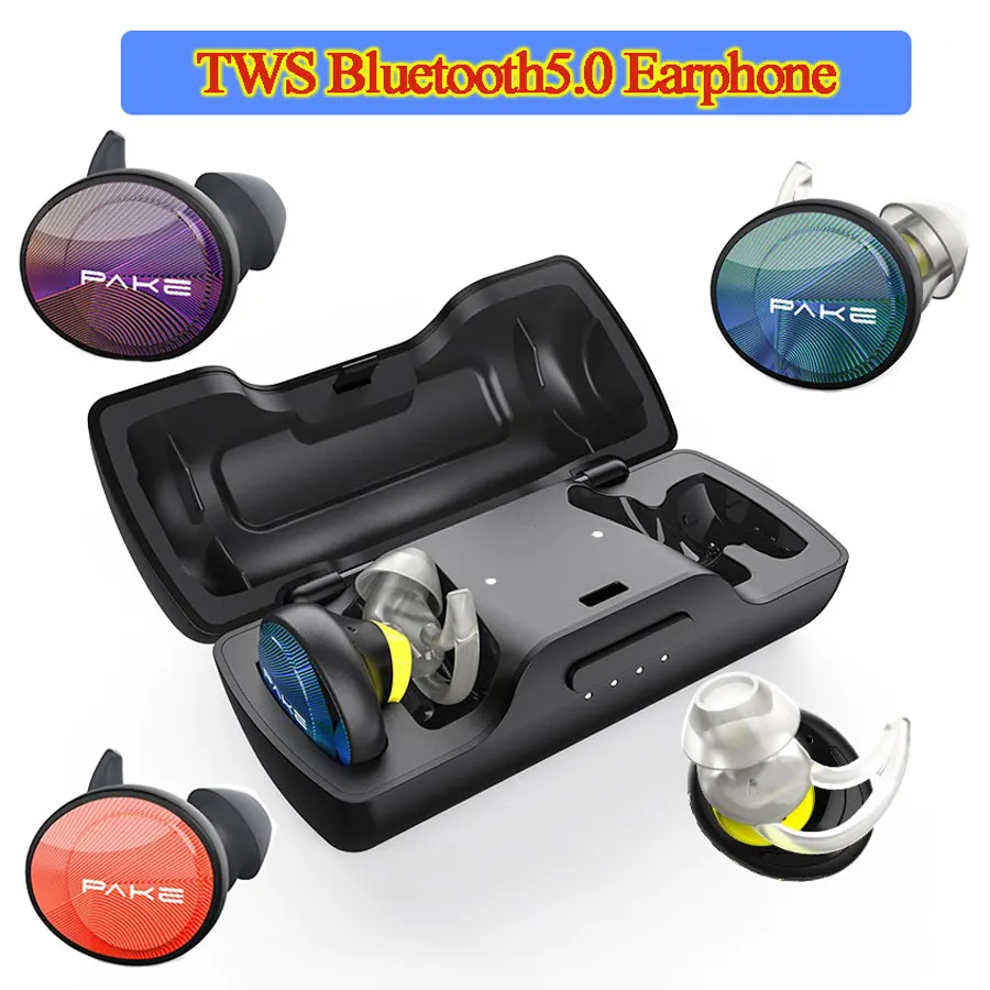 

TWS Bluetooth V5.0 Earphone With Mic Wireless Earphones Stereo Sport Wireless Earbuds Headsets For iPhone Xiaomi