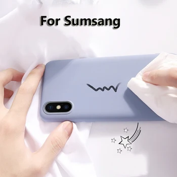 

500pcs Original Liquid Silicone Case For Samsung Galaxy S20 Ultra S10 E S9 Plus S8 Note 10 9 M30 M20 A90 A70 A60 A50 Candy Cover