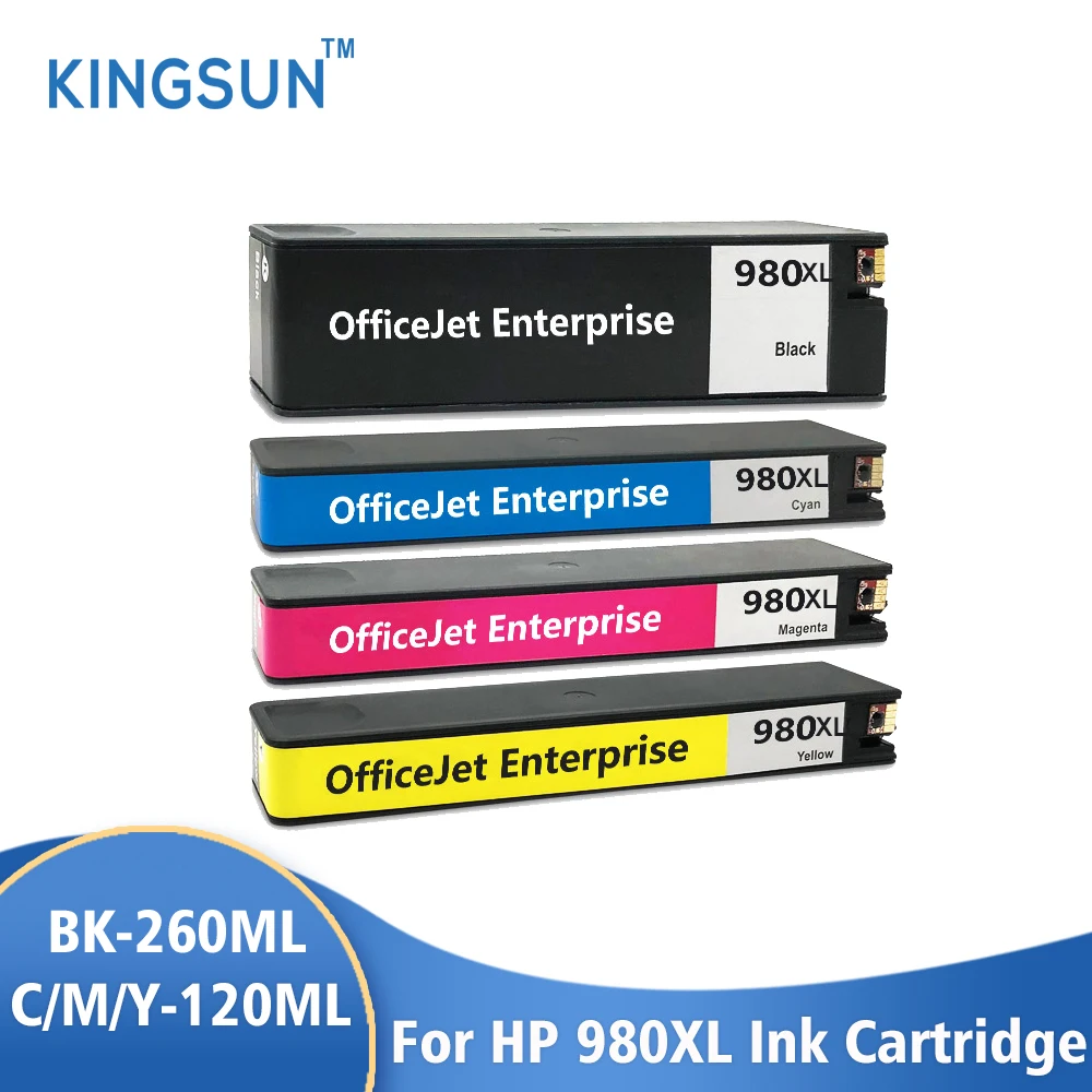 

For HP 980 980XL Replacement Ink Cartridge For HP Enterprise Color X555dn X555xh X585f X585dn X585z