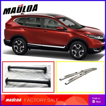 

Aluminium Alloy Car Roof Rack Rails Luggage Carrier Baggage cross bar for CRV CR-V 2017 2018