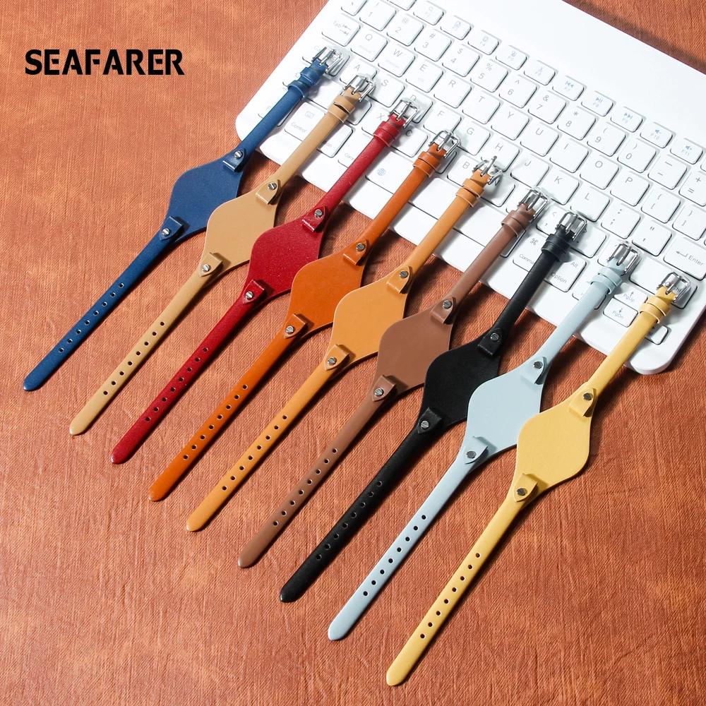 Genuine Leather Watch Strap Women 