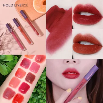 

Hold Live Matte lip gloss Lip Glaze matte Liquid lipstick lipgloss Long lasting lip tint makeup kosmetyki cosmetics make up TSLM