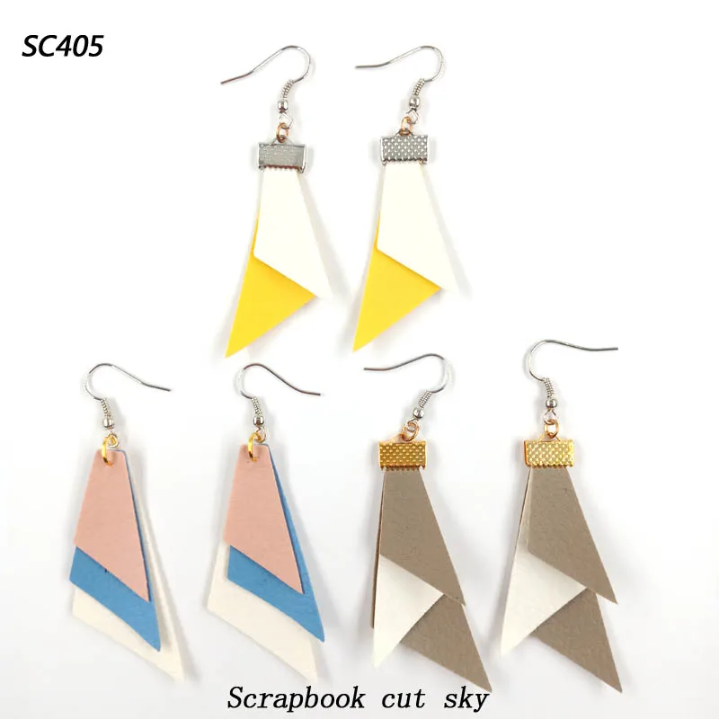 Earring-SC405 скрапбукинга срезанное небо и стальные деревянные штампы совместимы с большинством машин