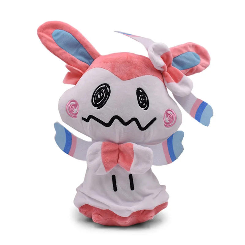 Sylveon Takara Pokemon куклы Mimikyu Косплей Eevee Umbreon Flareon Vaporeon Glaceon Jolteon Espeon Животные Мягкие плюшевые игрушки Детский подарок - Цвет: Sylveon