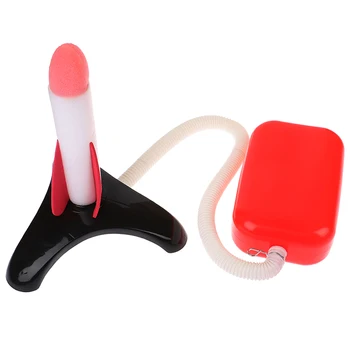 

Game for Children Developmental Sport for Kids Interesting Toys Set for Boys Outdoor Air-pressed Stamp Rocket Launch Toy