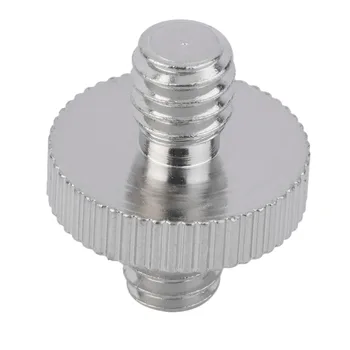 

1/4" Male to 1/4" Male Camera Screw Adapter For DSLR Tripod Mount Holder Monopod/Ball Head/Quick Release Plate/Flash Light Stand
