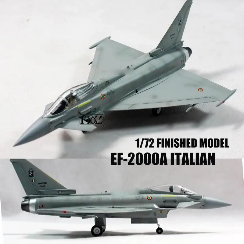 EF-2000A в итальянском стиле ВВС 1/72 самолета готовой самолет easy Model не литья под давлением