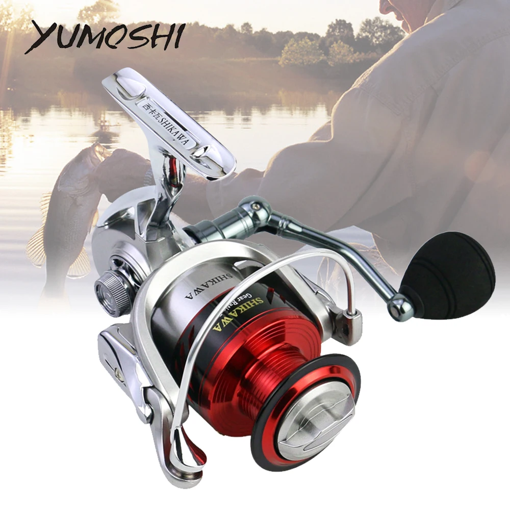 

Saltwater Carp Spinning Fishing Reel 2 Spools Metal Body 15BB 5.5:1 Ratio 1000-7000 Sea Boat Jigging Fishing Reel Accessories