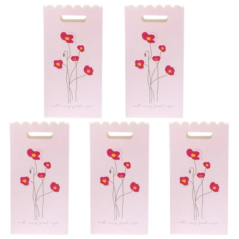 5pcs Presents Floral Gift Boxes Bundle Packing Flower Wrap | Дом и сад