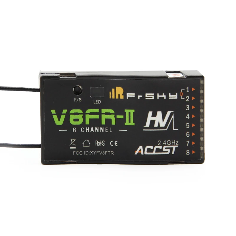 Original FrSky V8FR-II 2.4GHz 8 Channels 8ch ACCST Receiver For RC Quadcopter Multicopter Part