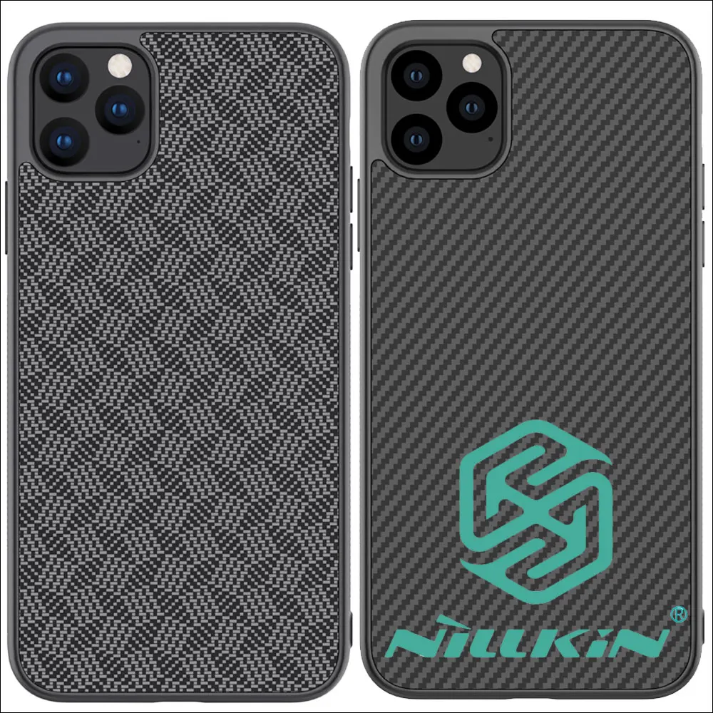 Чехол Nillkin из синтетического углеродного волокна для iPhone 11 Pro Max защитный