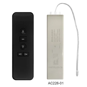 

Universal RF 433.92mhz Wireless Remote Control 16CH Transmitter Receiver For Tubular Motorized Venetian Blinds Automated Curtain