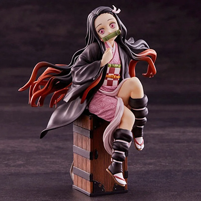 Экшн фигурка 17 см из аниме рассекающий демонов киметасу no Yaiba Kamado Nezuko игрушки ПВХ