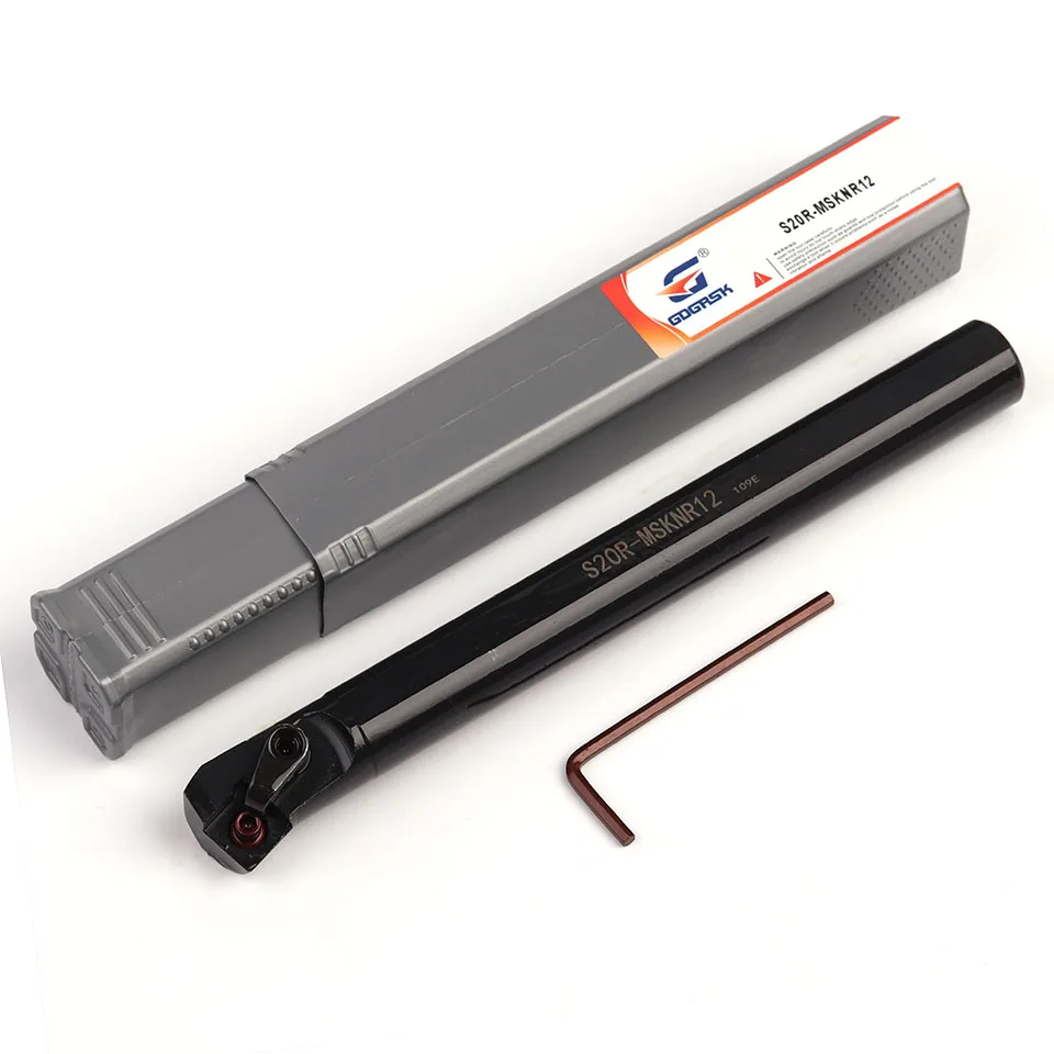 

1pc Inner Hole Turning Tool Arbor S20R-MSKNR12 S25S-MSKNR12 CNC Lathe Tools S20R-MSKNL12 Internal Turning Tool S25S-MSKNL Cutter
