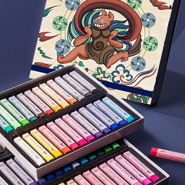 Tiza Faber Castell Pastel Caja X 24 Unidades