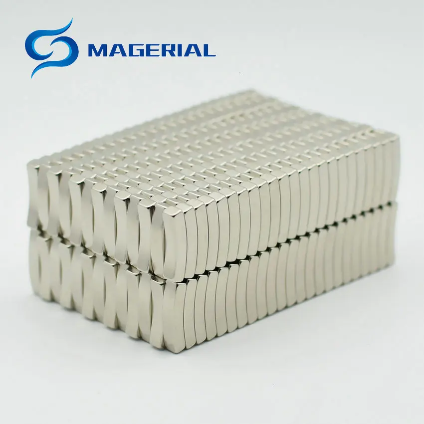 48 шт. неодимовая магнитная дуга сегмент OR43xIR39x30deg. x5 мм N42H магнит для двигателя для генераторов ветряная турбина неодимовые постоянные