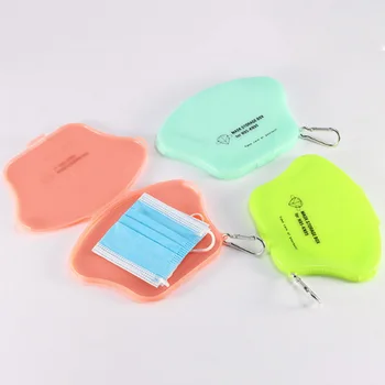 

New Hot Portable Dustproof Moisture-proof Storage Box Mask Case Medicine Storage Box Band-aid Bill Temporary Storage Folder