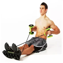 

Double Ab Wheel Roller Resistance Band Abdominal Waist Slimming Core Exerciser