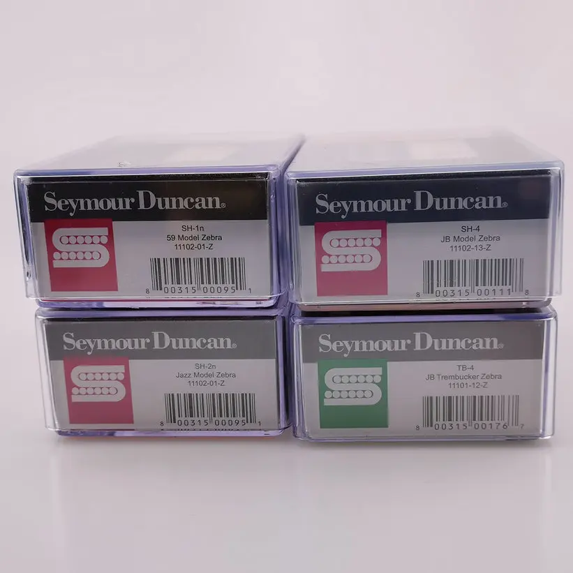 Гитарные пикапы SH1n 59 и SH 4 JB Humbucker Pickup 4C гитарные 1 шт./цвет зебры|Детали аксессуары