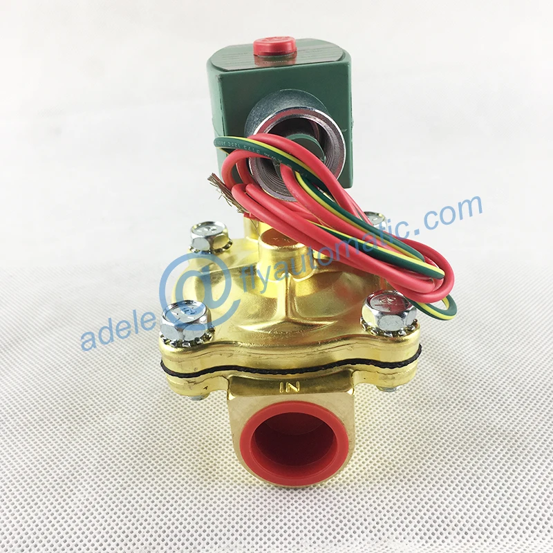 8210G003 3/4" Brass Pilot Operated General Service Solenoid Valve ASCO 2/2 series 8210