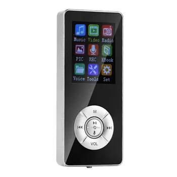 

20% Newest USB MP3 Music Player Digital LCD Screen Support 32GB TF Card & FM Radio With Microphone Black Blue Mp3 Player