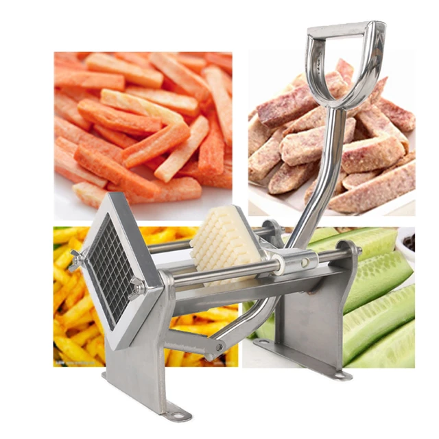 Professional Potato Cutter Potato Chipper Chips Cutter Stainless Steel French  Fry Cutter for Potatoes Carrots - AliExpress