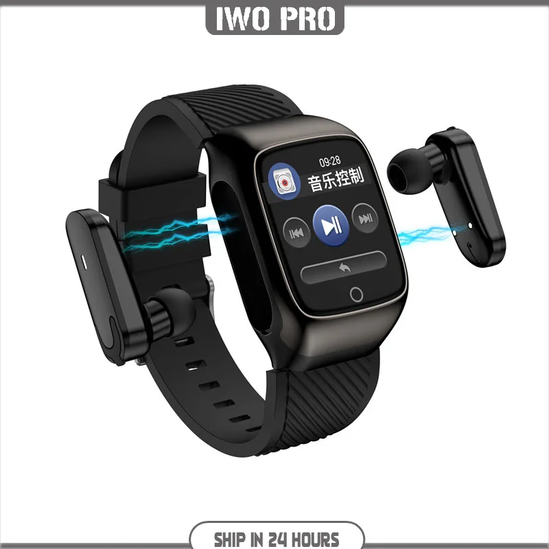 Наушники-вкладыши IWO PRO S300 беспроводные Bluetooth 5 0 | Электроника