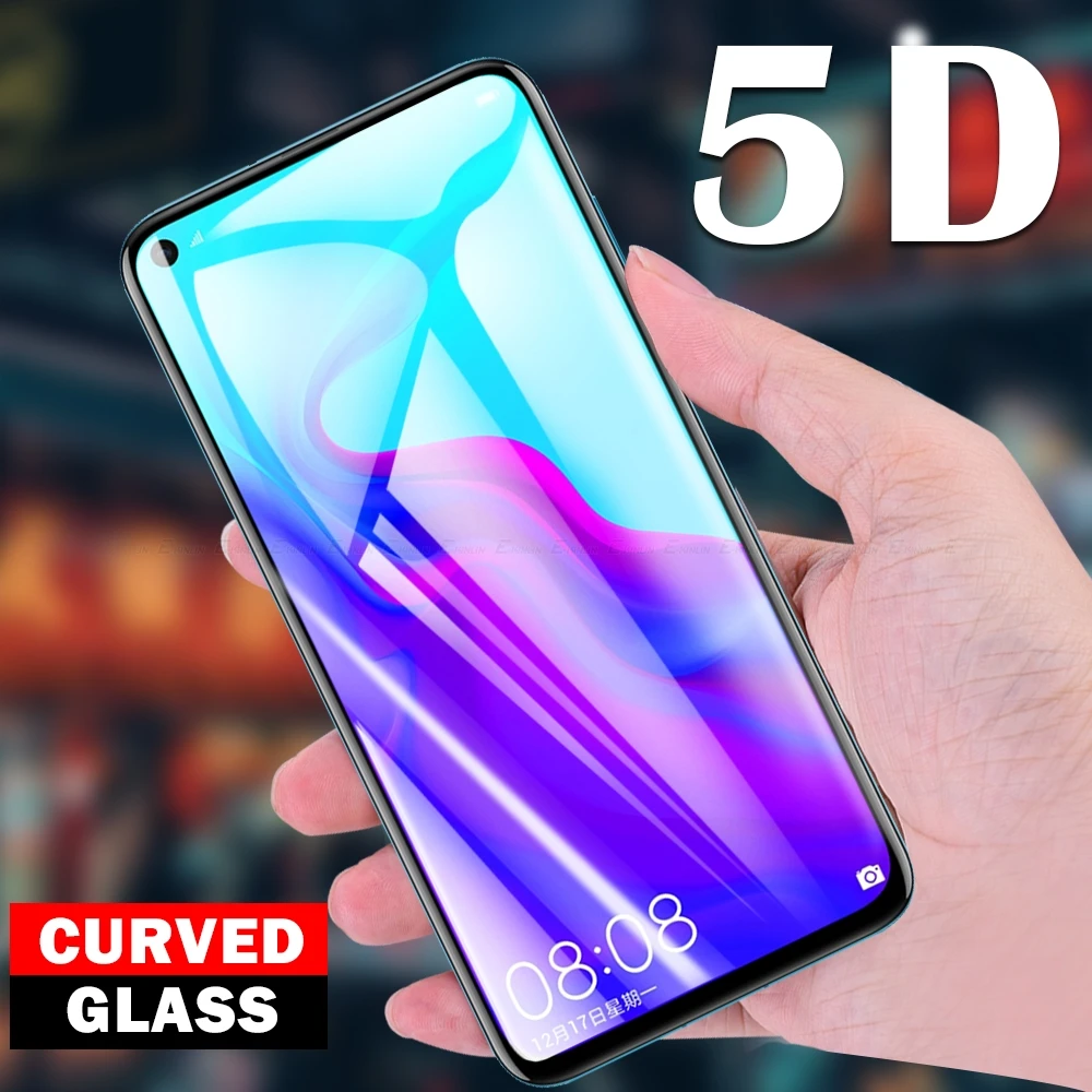 

5D Curved Edge Protective Film Full Cover Tempered Glass Screen Protector For HuaWei Nova 4 3i 3 3e 2i P Smart Z Plus 2019