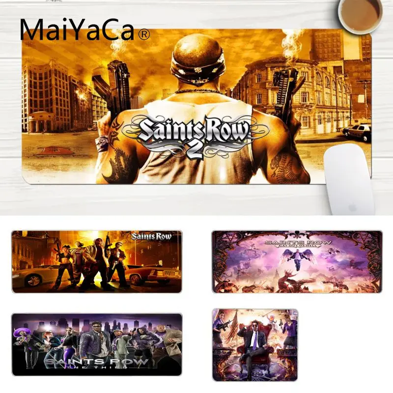 

MaiYaCa Cool New Saints Row Volition Incorporated Keyboard Gaming MousePads Laptop Gaming Lockedge Mice Mousepad