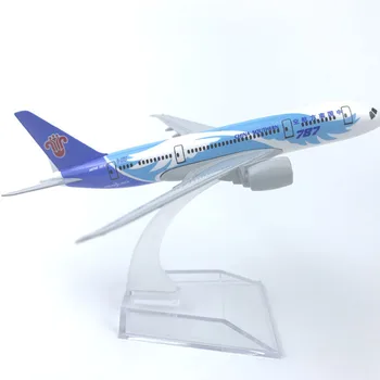 

16CM Alloy Aircraft Model China Southern Airlines 787 Boeing Series Collectibles Children's Toy Model