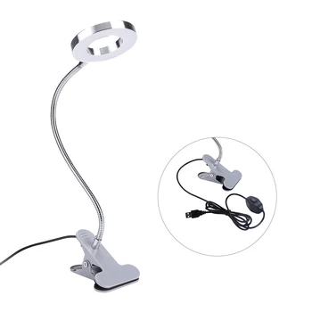 

Professional Salon USB Makeup Lamp 360 Rotatable Desktop LED Lights Eyebrow Lip Manicure Nail Art Tattoo Beauty Light With Clip