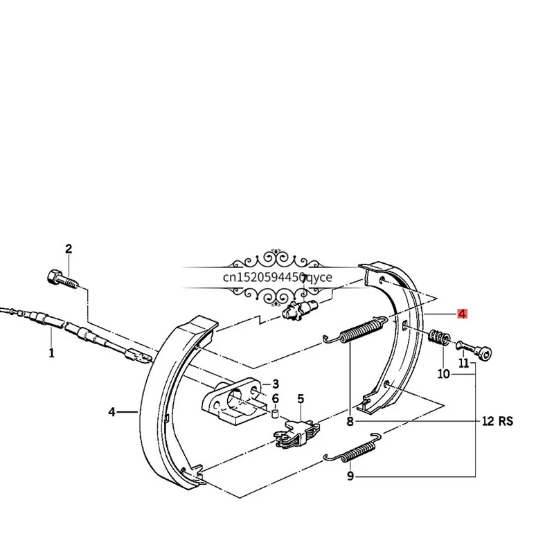 Автомобильный фрикционный тормоз 728I E23 E24b mwM635E28 520I M5 535I 5/7 серия стояночный тормоз прокладка стояночный ручной тормоз