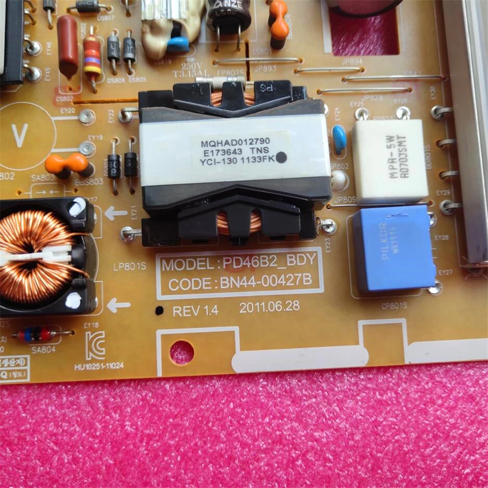 Teste de Trabalho para Samsung Placa de Alimentação Pd46b2_bdy Bn44-00427a Ua46d6400uj Bom Bn44-00427b Ue40d7000 Ue46d6420 Ue46d7000 - Image 3
