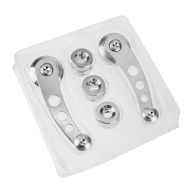 Серебристая рукоятка для окна аксессуары интерьера из алюминиевого сплава