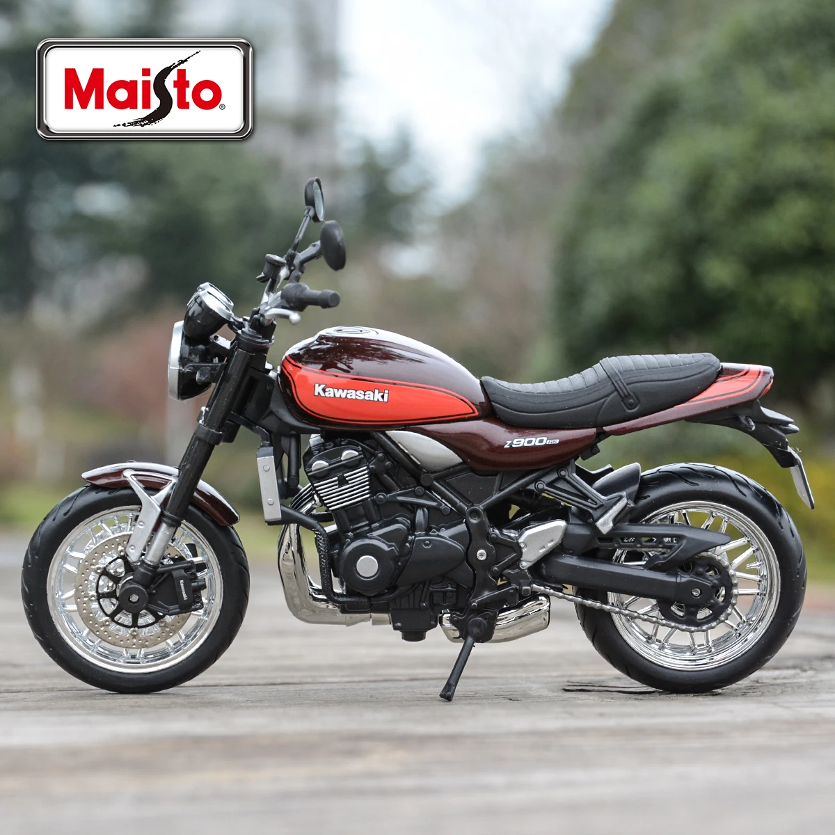 Maisto 1:12 Kawasaki Z900RS Die Cast Vehicles Collectible Hobbies Motorcycle Model Toys 5