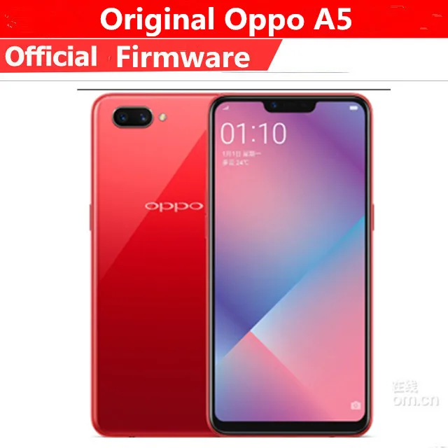 Смартфон Oppo A5 4G LTE Snapdragon 450 8 ядер Android 1 6 2 дюйма IPS 1520x720 + 64 ГБ 13 МП OTG|Смартфоны| |
